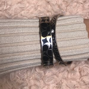 Two Coach Bracelets